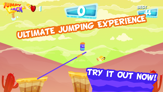 Jumpy Jack - Mighty Hero Mod Ảnh chụp màn hình 0