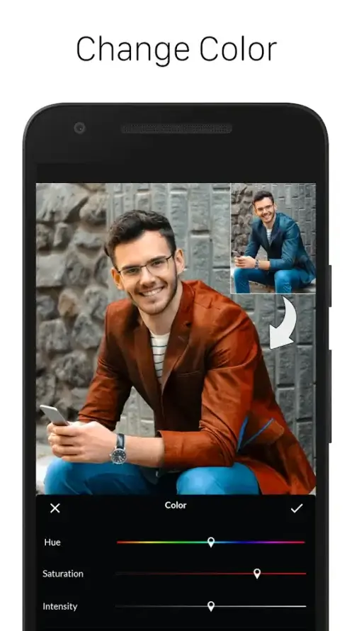 LightX Photo Editor Zrzut ekranu 1