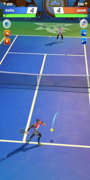 Tennis Clash: Multiplayer Game Tangkapan skrin 0
