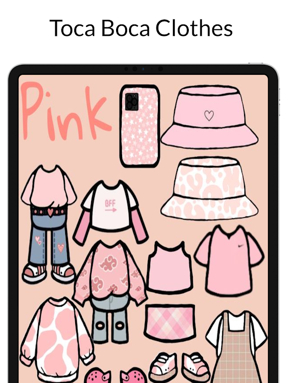 Toca Boca Clothes Ideas ภาพหน้าจอ 3