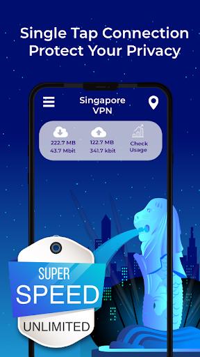 Singapore VPN - Free, Fast & Secure Tangkapan skrin 2