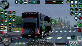 luxury Bus Driving : Bus Games Tangkapan skrin 0