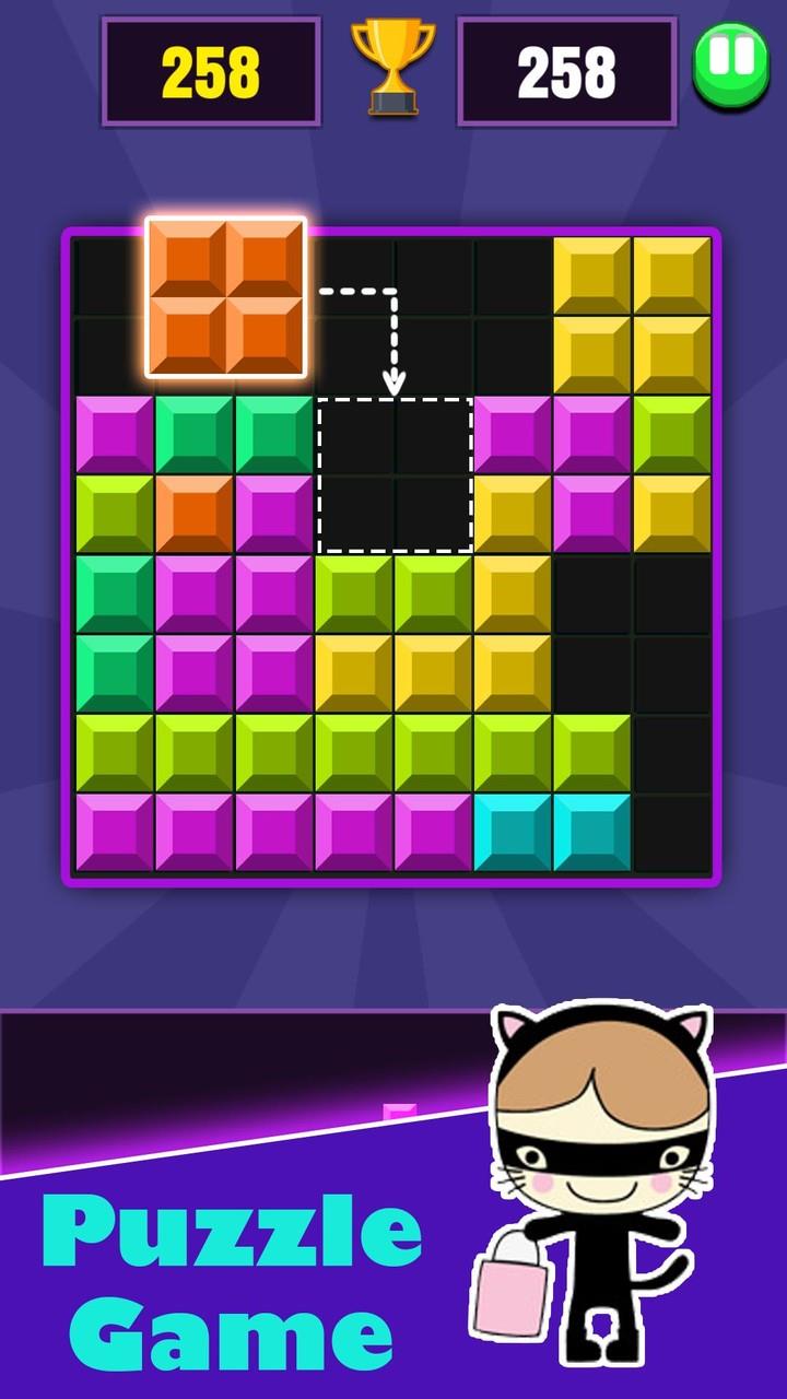 Block Puzzle Classic Blitz Schermafbeelding 2