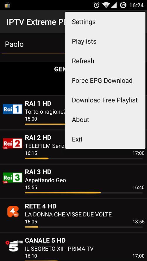 IPTV Extreme स्क्रीनशॉट 1