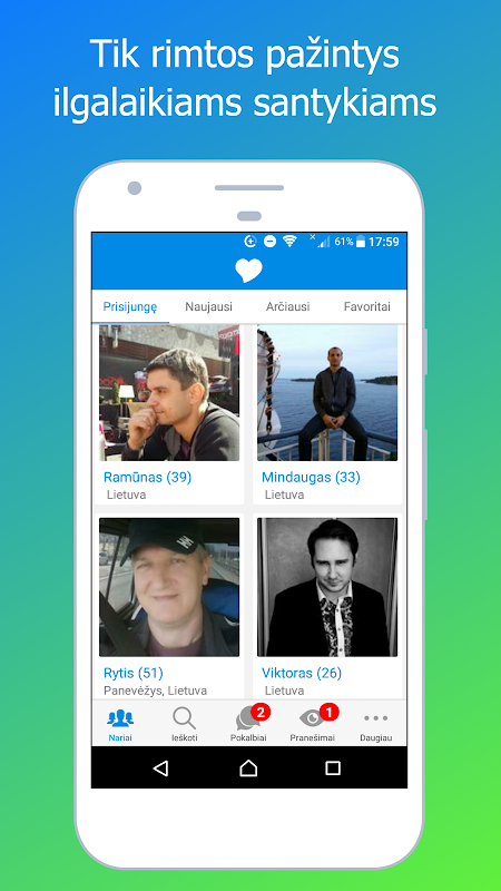antrapuse.lt - Rimtos Pažintys应用截图第0张