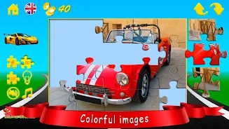 Puzzles cars Ekran Görüntüsü 3