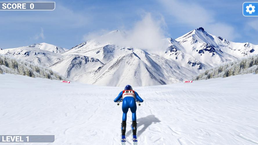 Downhill Ski Captura de pantalla 3