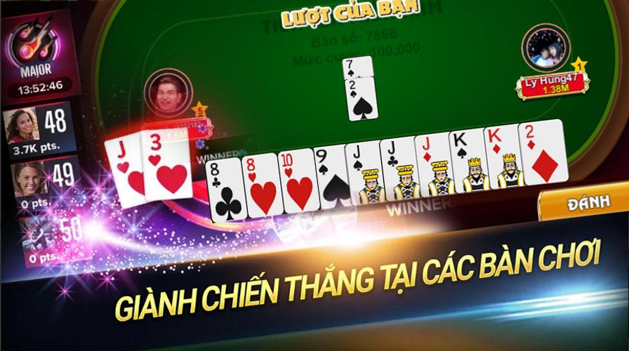 Vip777 Phỏm: Tá Lả Online Schermafbeelding 1