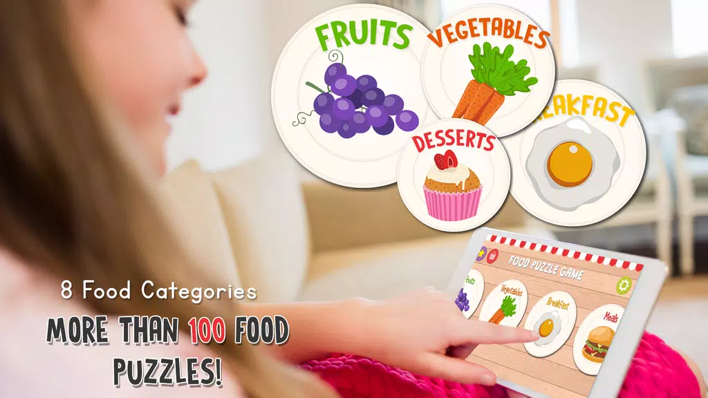 Food Puzzle for Kids应用截图第2张