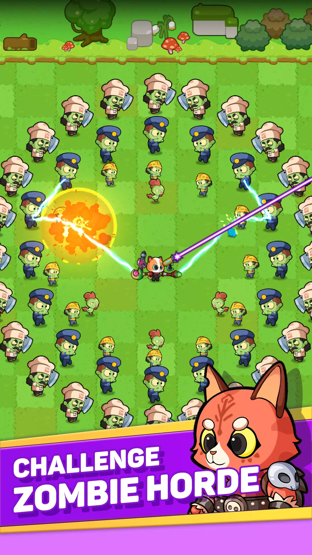 Meow vs Zombie应用截图第0张