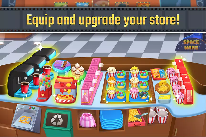 My Cine Treats Shop: Food Game Captura de tela 3