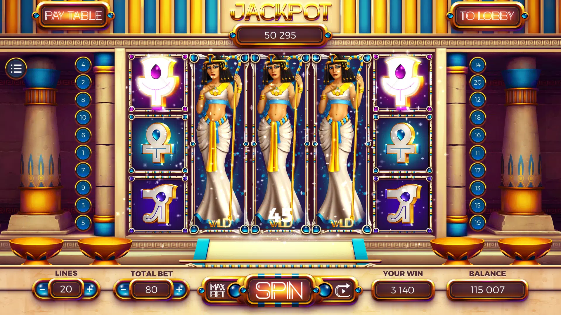 Gold Voyage Slots casino games Tangkapan skrin 2