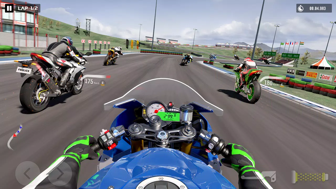 Moto Max: Bike Racing Games 3D Tangkapan skrin 3