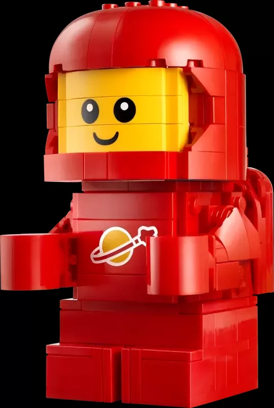 Lego up-scaled baby astronaut