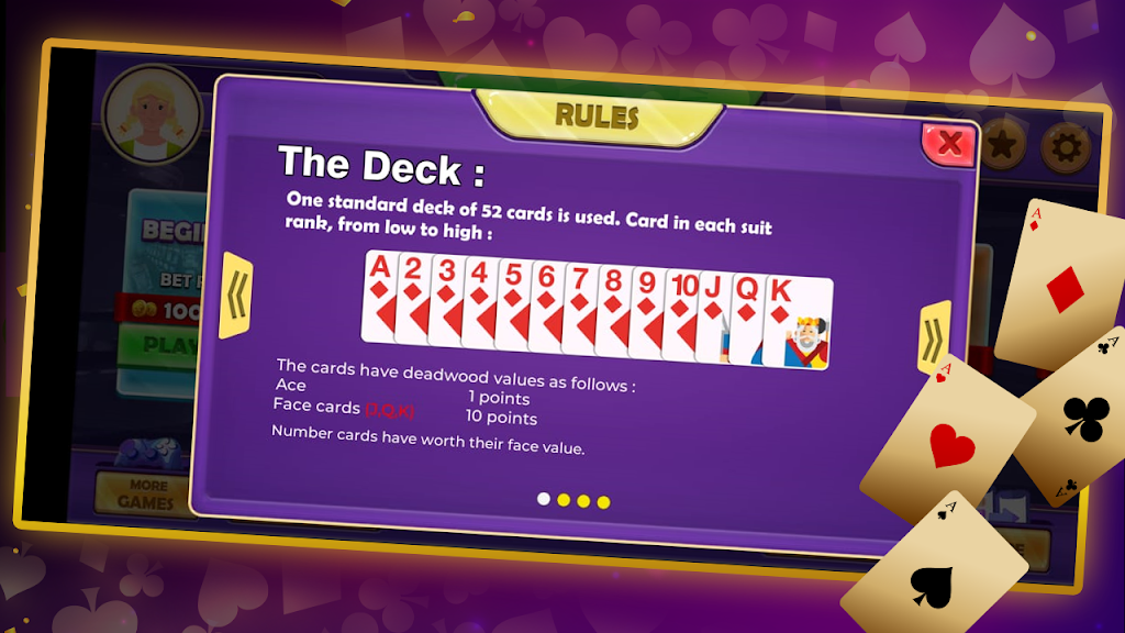 Gin Rummy Multiplayer Earn BTC ภาพหน้าจอ 3