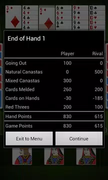 Canasta Card Game by Gazeus Screenshot 2