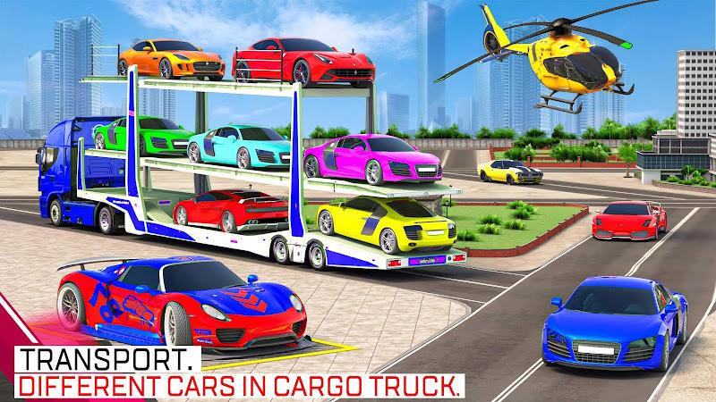 Car Transport Truck Games Zrzut ekranu 2