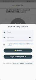 Schermata Go VPN - Google One-Key SignIn 0