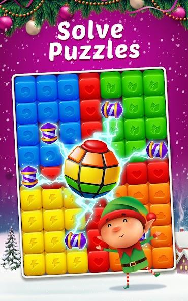 Toy Cubes Pop - Match 3 Game Mod应用截图第2张