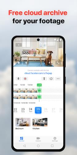 Faceter – Home security camera スクリーンショット 2