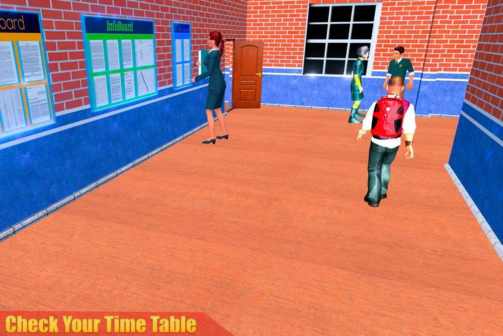 Virtual High School Teacher 3D 스크린샷 1