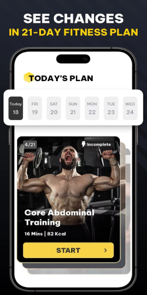 The Muscle Monster Workout Planner 스크린샷 1