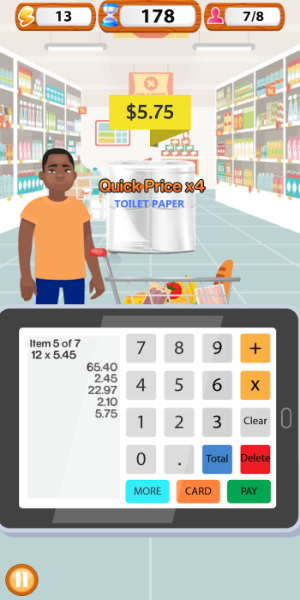 Schermata Supermarket Cashier Simulator Mod 1