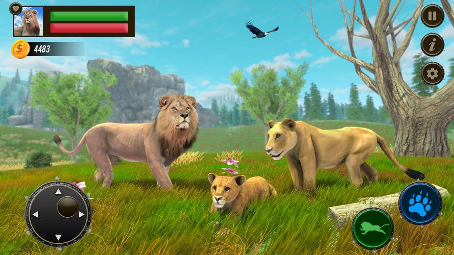 Jungle Kings Kingdom Lion Schermafbeelding 0