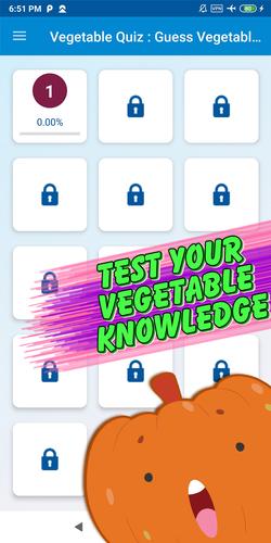 Guess the vegetable game Screenshot 1