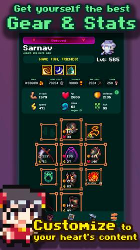 Pixel Odyssey Tangkapan skrin 2