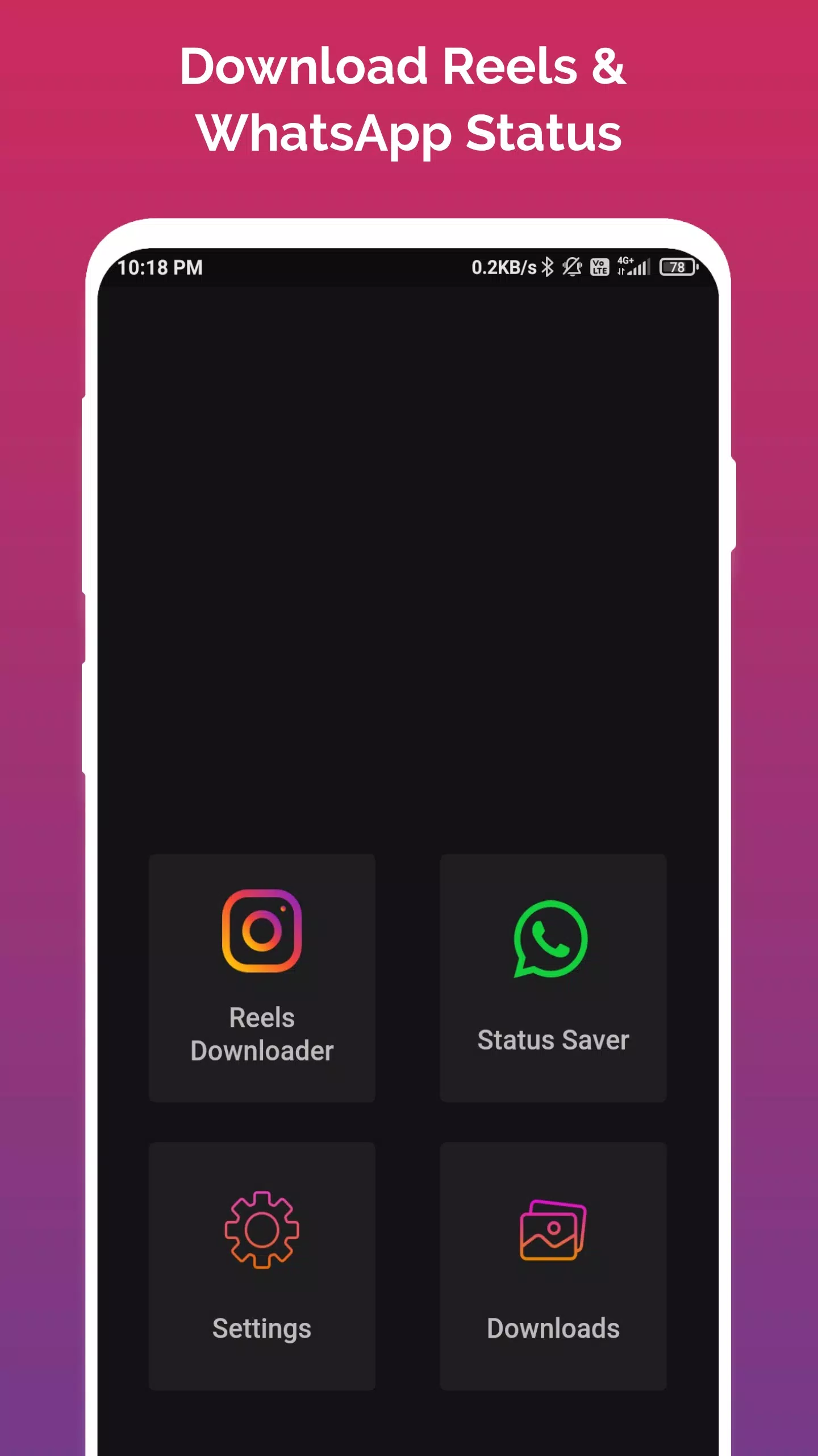 Reels Video Downloader Tangkapan skrin 3