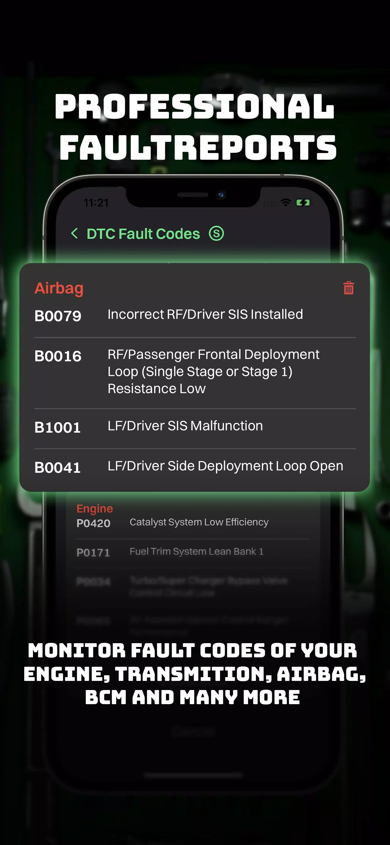 ULTRA OBD OBD2 CAR SCANNER ELM應用截圖第1張