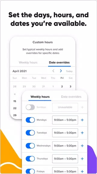 Calendly Mobile Tangkapan skrin 2