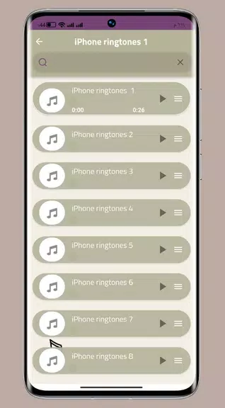 Schermata iphone 13 pro max ringtones 1