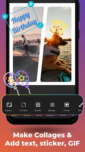 Video Editor & Maker AndroVid ภาพหน้าจอ 3