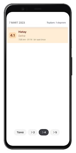 Zelzele Son 100 Deprem應用截圖第2張