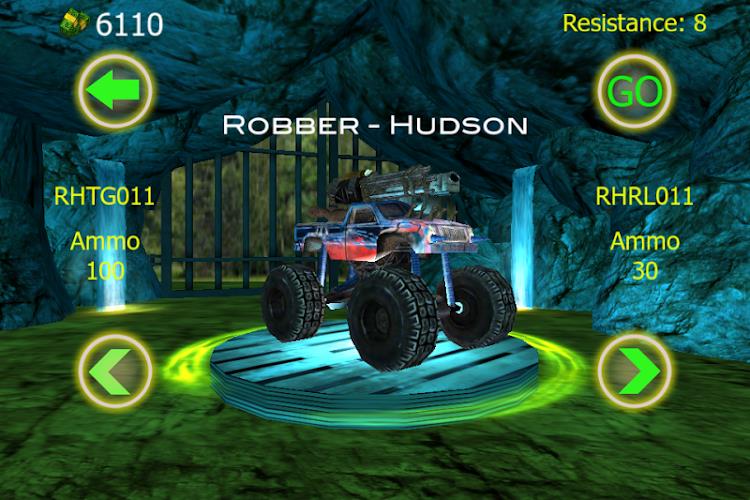 Crazy Monster Truck Fighter - ภาพหน้าจอ 0