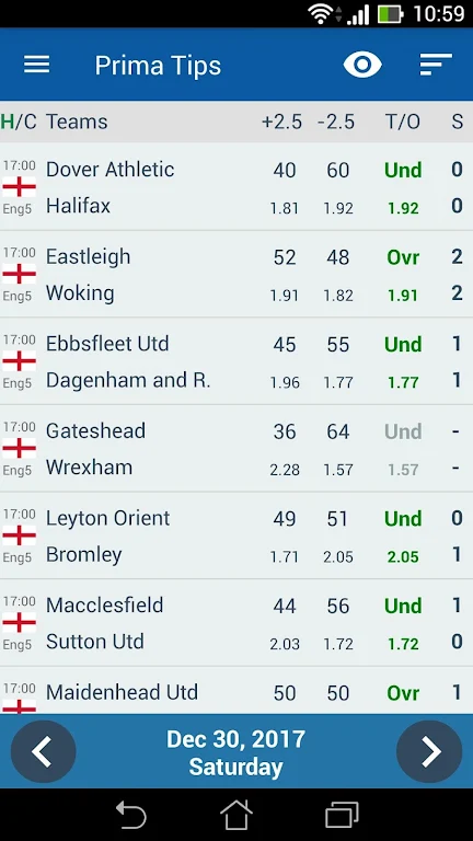 Football Predictions PrimaTips Zrzut ekranu 2