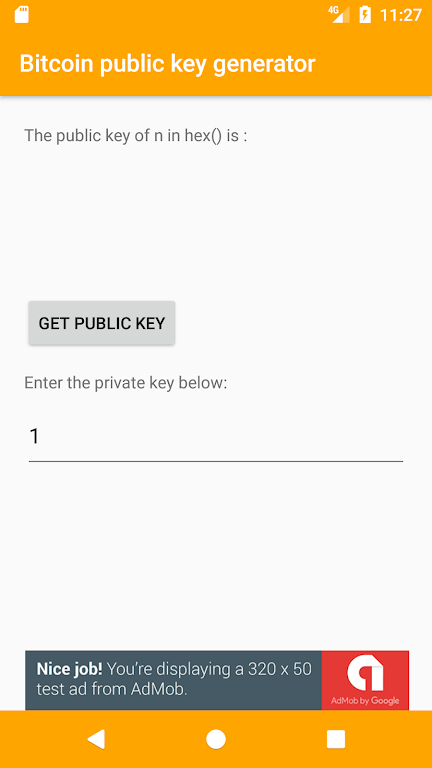 Bitcoin Public Key Generator Mod Ảnh chụp màn hình 2