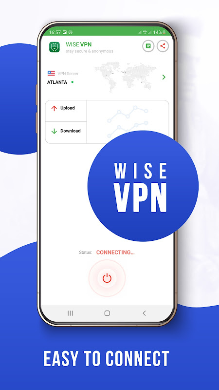 Fast VPN Wise VPN: Fast Secure Schermafbeelding 0