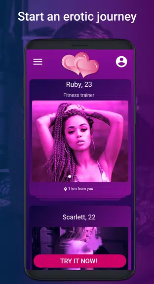 One night dating. Adult 18+ Zrzut ekranu 1