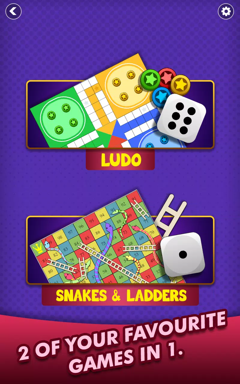 LUDO SaapSeedhi Snakes&Ladders Ảnh chụp màn hình 1