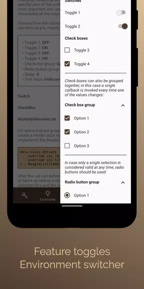 Beagle - Debug menu demo Скриншот 3