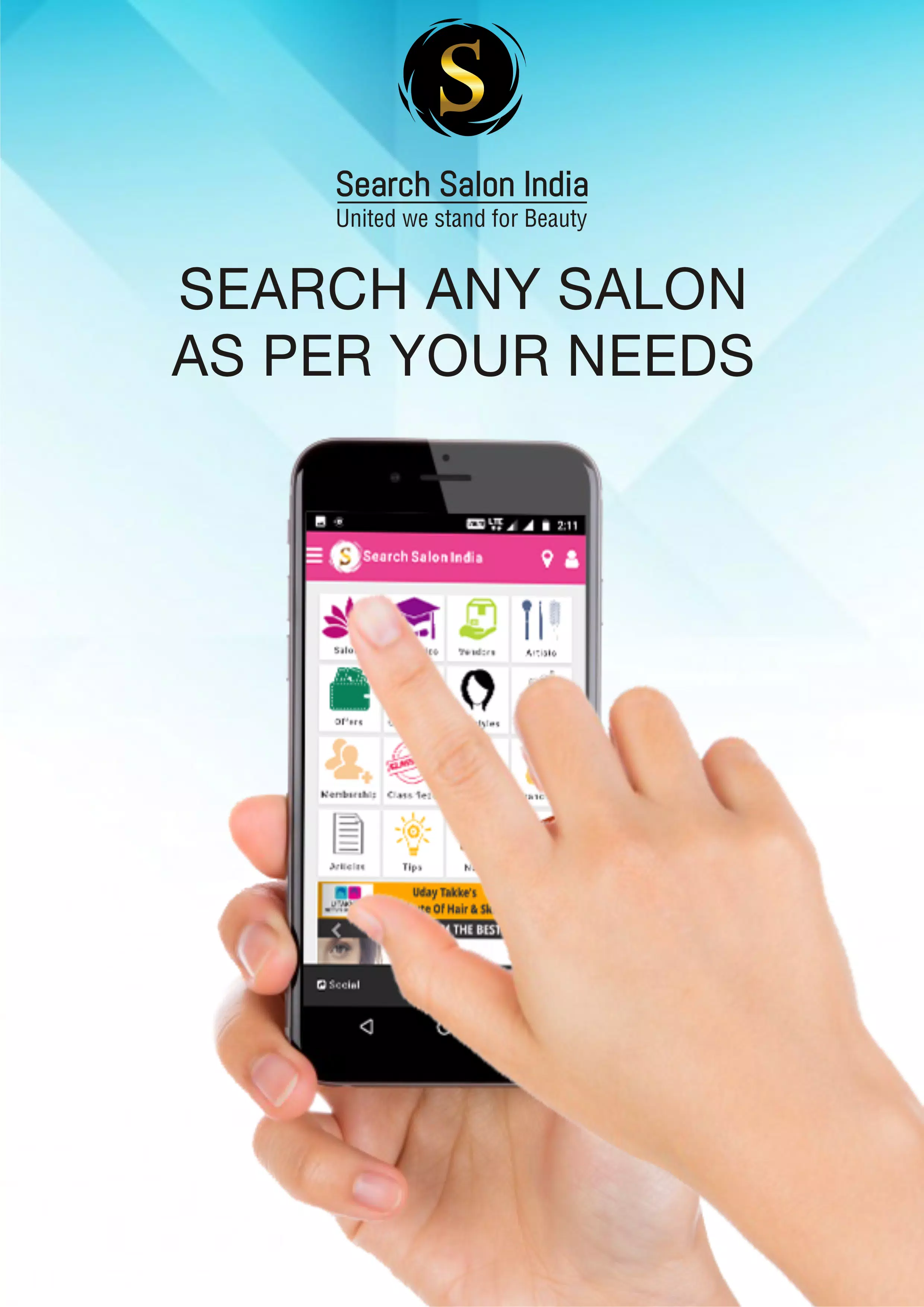 Search Salon India Screenshot 2