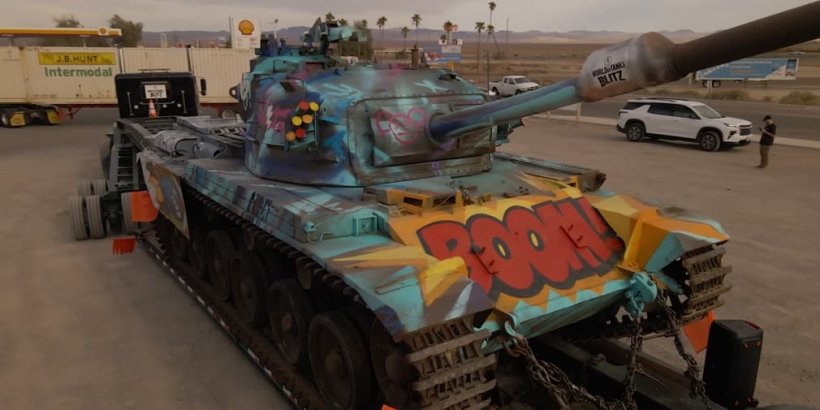 Tanqueando las calles: 'World of Tanks Blitz' se vuelve graffiti-tástico en la vida real