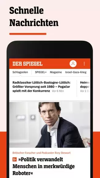 DER SPIEGEL - Nachrichten Zrzut ekranu 0