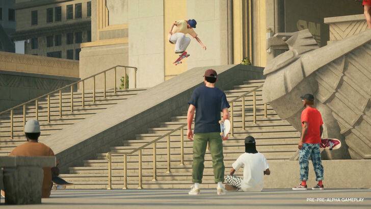 Skate., Sim de skate F2P d'EA, annonce le test de jeu 