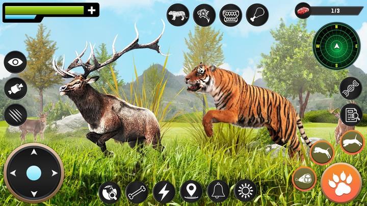 Tiger Simulator Animal Game 3D Tangkapan skrin 0