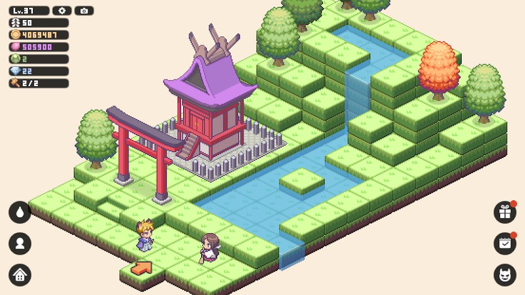 Pixel Shrine JINJA Mod ဖန်သားပြင်ဓာတ်ပုံ 2