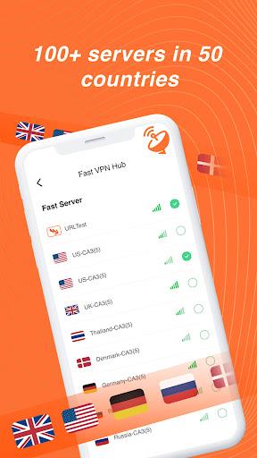 Fast VPNhub Schermafbeelding 3